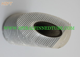 Bimetallic Extruded Fin Tube Heat Exchanger / Finned Aluminum Tubing