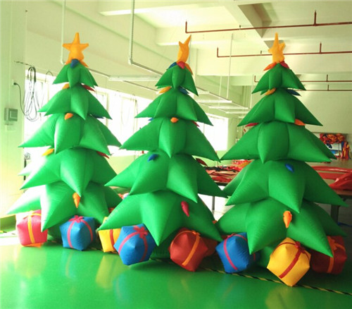 Sewing Decoration Products Inflatable Decoration Christmas Tree for Advertising Promotional