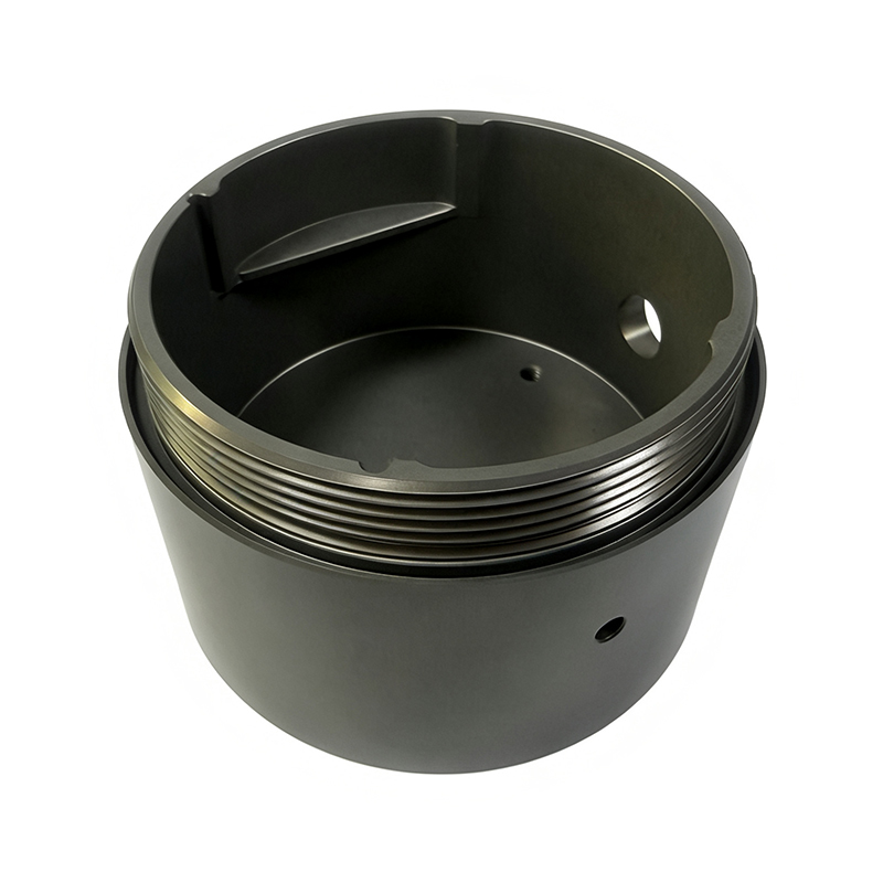 Complex Turn Mill Metal Parts Service Aluminum Bead Blasted Anodized | ChenRong