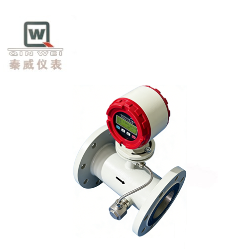 Sectional Ultrasonic Flowmeter Wall Mount Insertion Type Measurement