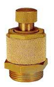 Brass Pneumatic Silencer , M5 - 2