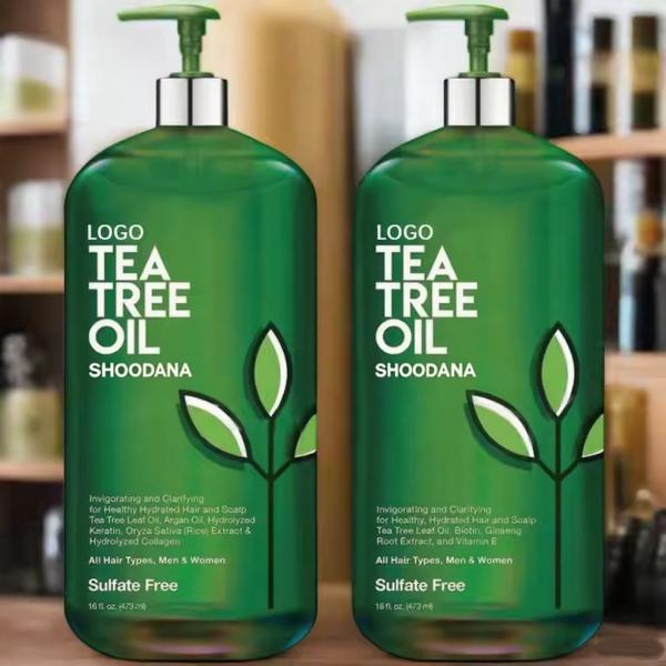Natural Tea Tree Oil Organic Private Label Shampoo And Conditioner