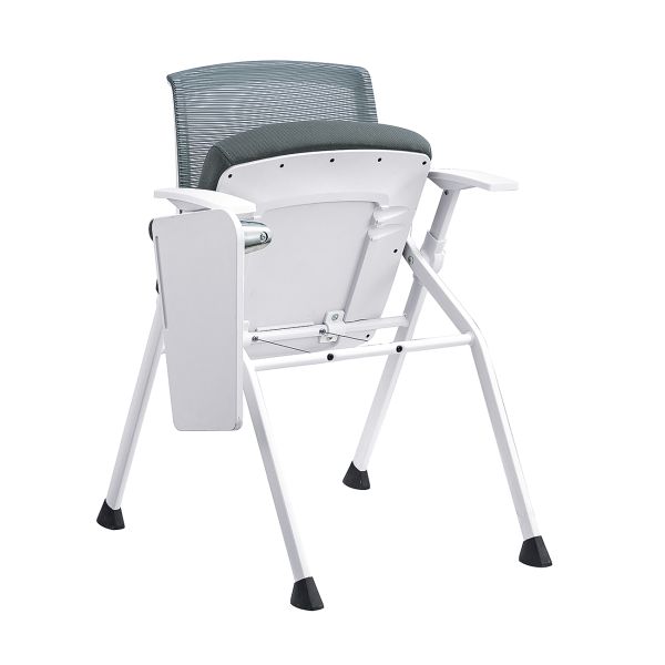 Mesh Student Computer Room Chair Foldable With Writing Table