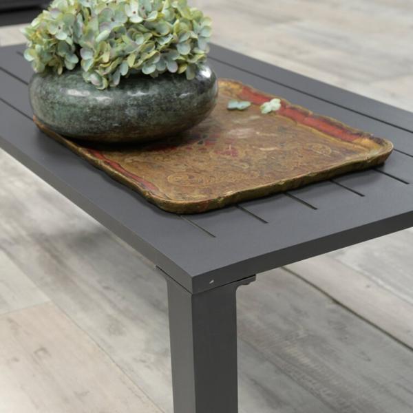 5 Seater Outdoor Furniture Set Made of Aluminum for Modern Outdoor Living