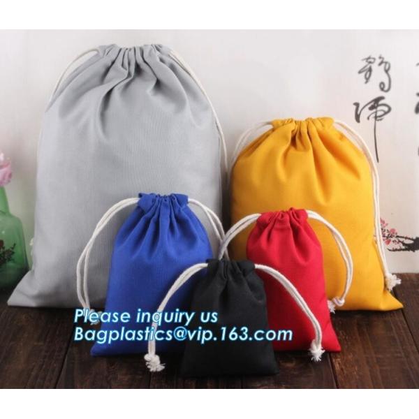 Customized Size Custom super white Muslin pouch personalize LOGO custom cotton drawstring bag,Durable cotton canvas draw