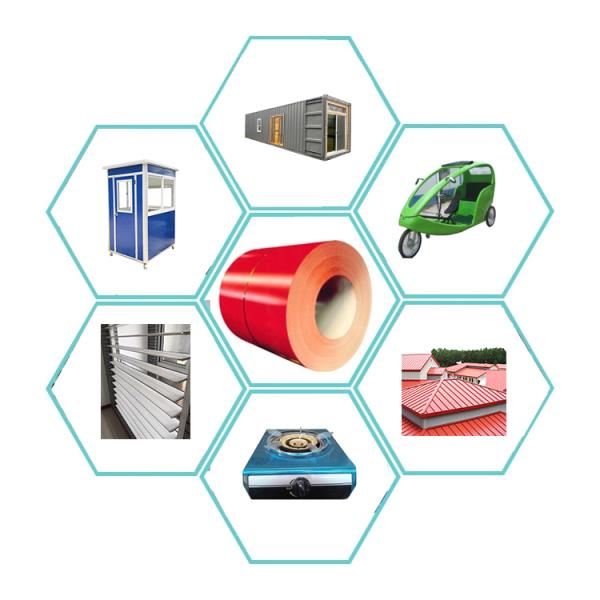 DX52D Pre-painted Galvanized Steel Coil G550 For Electrical Appliances