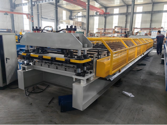 High Speed High Quality R Panel Profile Roll Metal Sheet Roof Roll Forming Machine