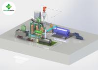 15T Per Day Waste Tire Pyrolysis Plant To Fuel Oil And Diesel Layout Design
