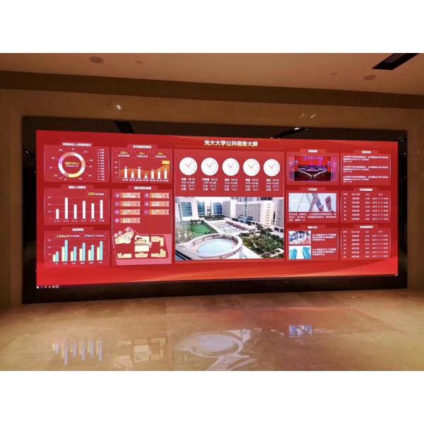 P1.8mm Легкий светодиодный настенный экран Внутренний фронтальный сервис Прекрасный пиксельный пиксель