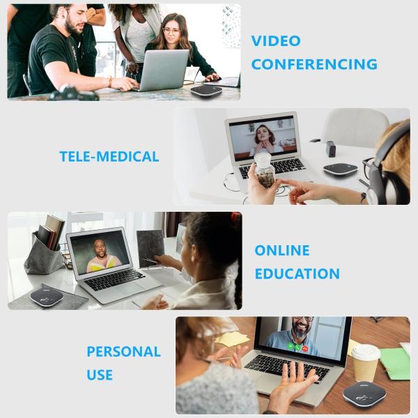 Tevo Na200 USB Conference Speakerphone 5m 16.4FT Pick Up Radius
