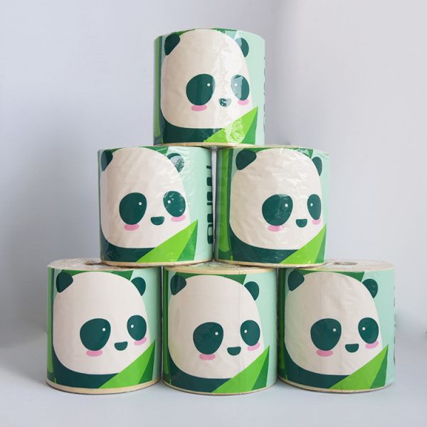 Biodegradable Skin Care Ultra Soft Toilet Papers Rolls Bathroom Tissue Toalet