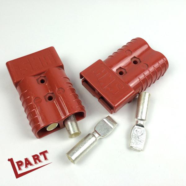 Red Electric Forklift Battery Parts 3T Plug 350A Accessories 600V