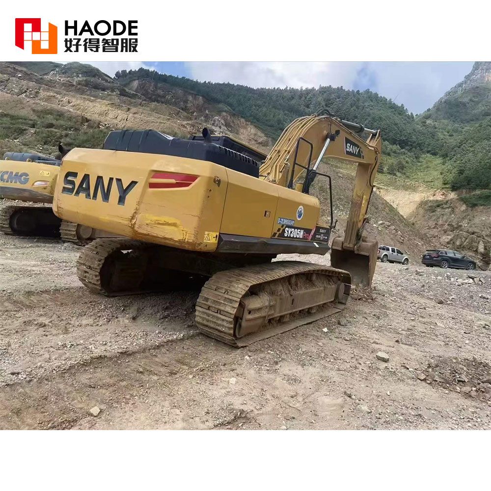 Лучшая цена Высокое качество Подержанный экскаватор Sany 305h PRO с молотком для продажи