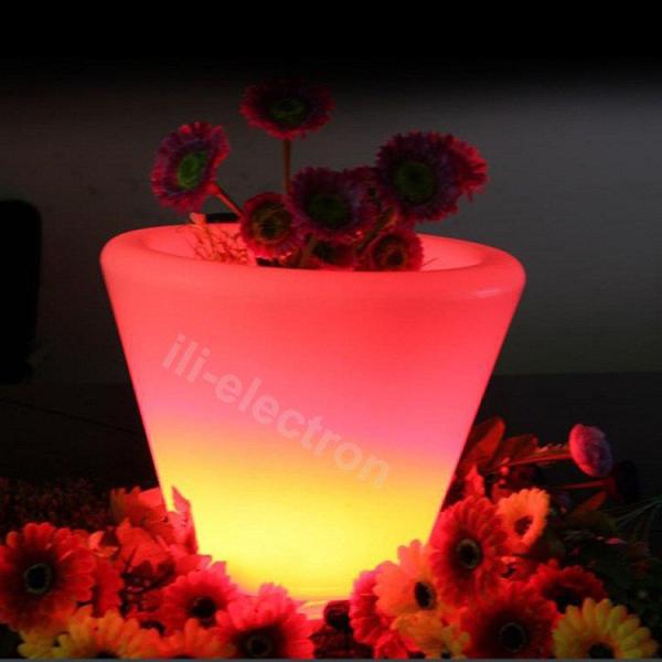 Wireless Control LED Ice Bucket Portable Color Changing Illuminated