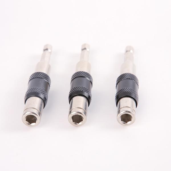 Electroplated Pivoting Bit Tip Holder for 89MM 1/4HEX Forged Chrome Vanadium Steel