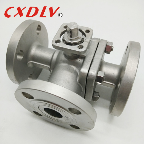 К45Ф 16П т - шариковый клапан фланца КФ8М пути порта 3 плавая высокая модулирующая лампа платформы