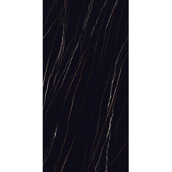 Плита ШАРОН 1600кс3200мм черного золота естественная каменная Дурабле для Кунтертопс