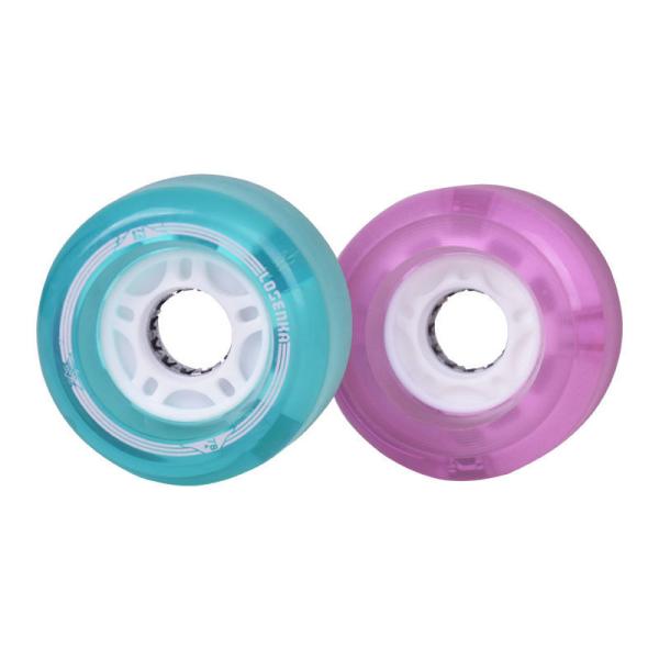 50MM-59MM LED Lighted Skateboard Wheels PU Cruiser Skateboard Wheels