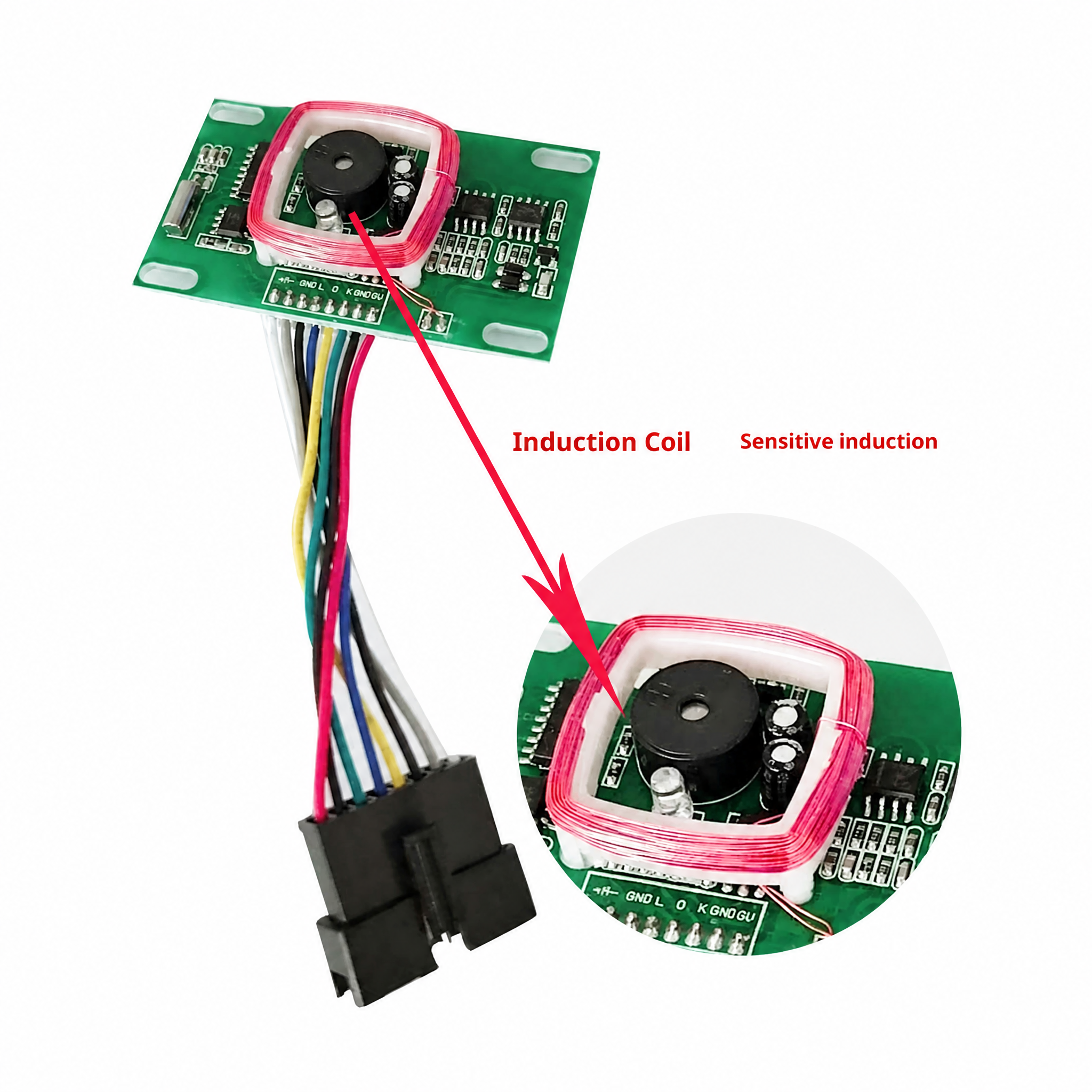 125Khz Temic Low Frequency V9 / V10 EM4305 V6901 Hotel Lock PCB Board Mainboard