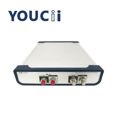 Atenuador óptico variável de 45dB e medidor de potência multifuncional multifuncional