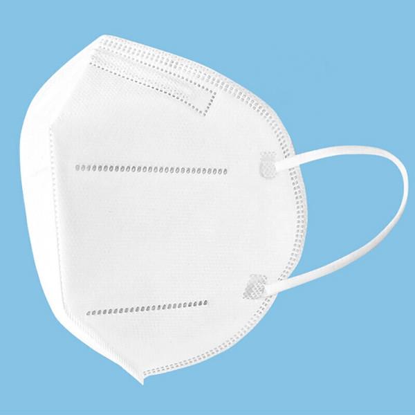Anti Virus FFP2 KN95 Fold Flat Mask With Low Respiratory Resistance