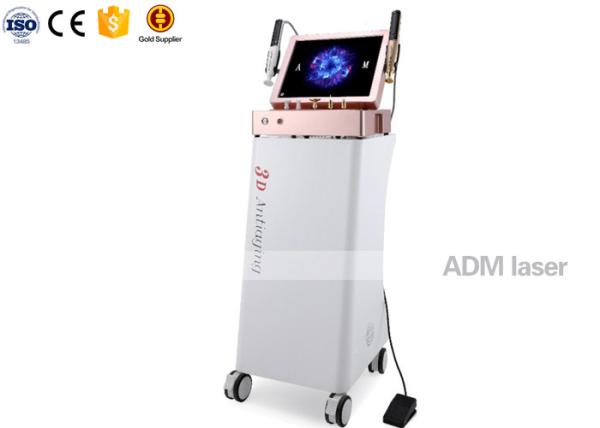 Home Use Jet Plasma Facial Golden Treatment Head For Improving Skin Elasticity
