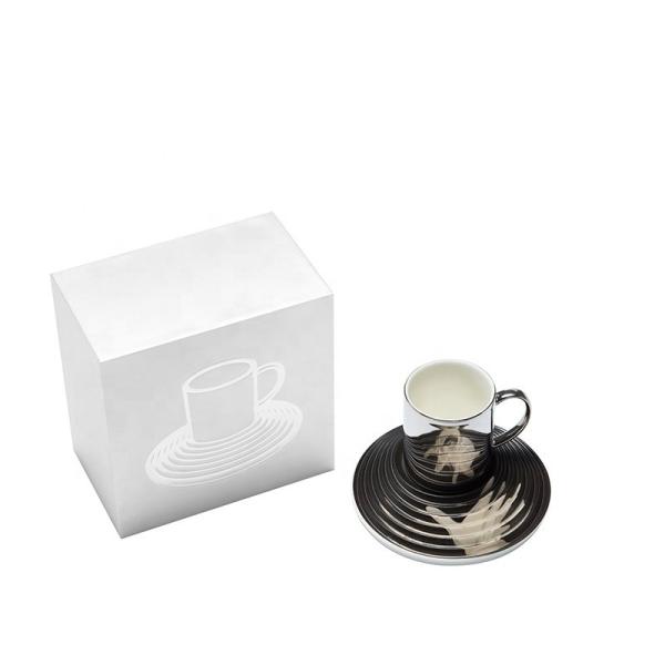 Ceramic Cup Saucer Set  Ceramic Mug And Compartments Ceramic Plates  Sets Customized For Nice Gift
