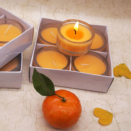 Scented Tealight Candle Home Scented Candles Customized Fragrance For Birthday / Wedding
