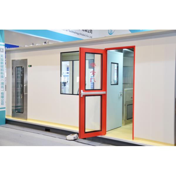 Salas limpias prefabricadas portátiles Sistema de pared de sala limpia PCR móvil