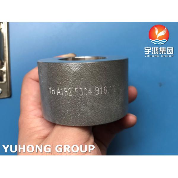 ASTM A182 F304 F304L Stainless Steel Socket Weld Full Coupling High Pressure Fittings B16.11