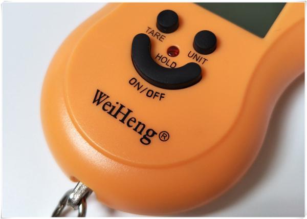 High Carbon Steel Hook Hand Luggage Scale , Durable Travel Weighing Scale