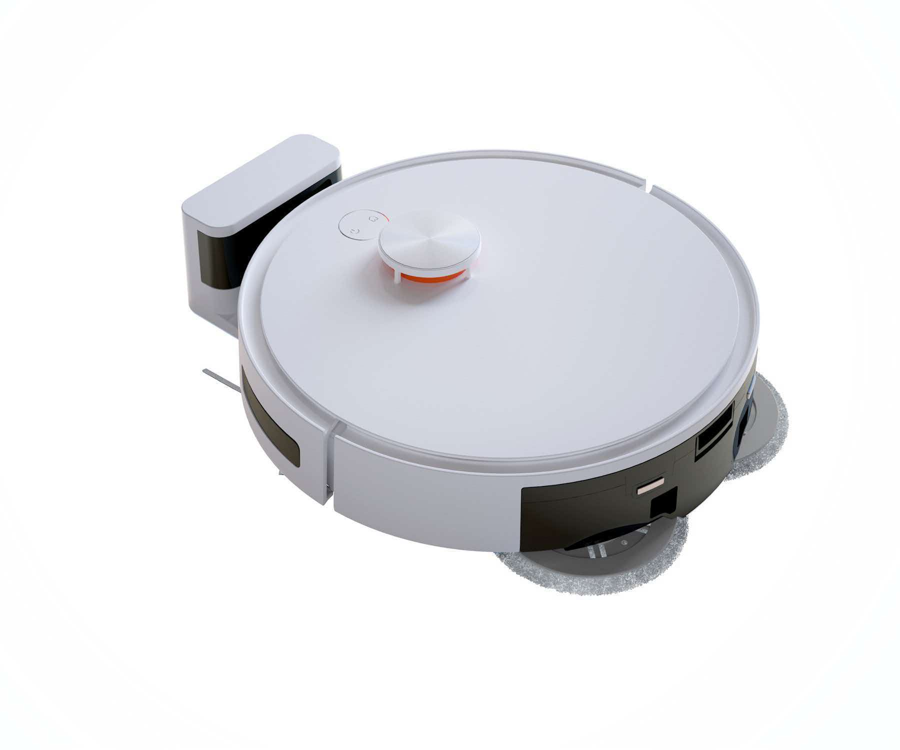 Robot Vacuum Cleaner With Spin Mop Deep Clean Floor