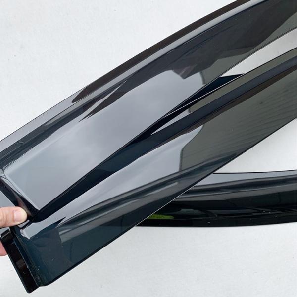 3m Tape Side Window Rain Shields , PMMA Car Door Sun Visor