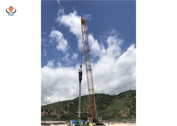 180kW Bvem Bottom Feed Vibroflotation Technique For Compacting Soil Ground
