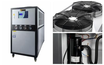 Da produção industrial da injeção dos plásticos do refrigerador de água de R407C líquido refrigerante refrigerando rápido
