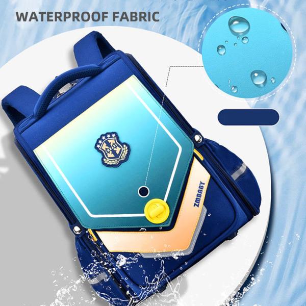 Children Orthopedic Kids Backpack Large Capacity Waterproof School Bag OEM