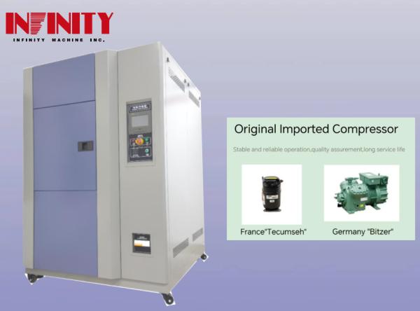 Water-cooled Hot and Cold Impact Test Chamber with Adjustable Height Specimen Holder