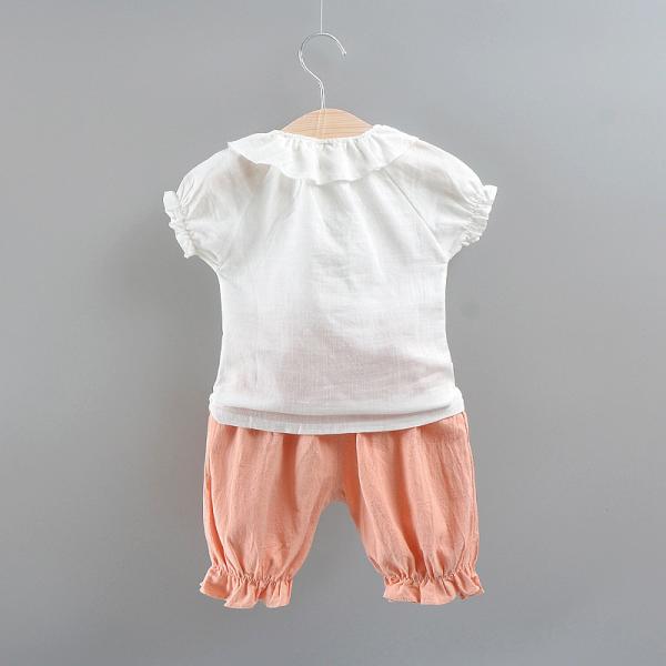130CM 21KG Children'S Outfit Sets Breathable Short Sleeve Union Suit Medium Sized