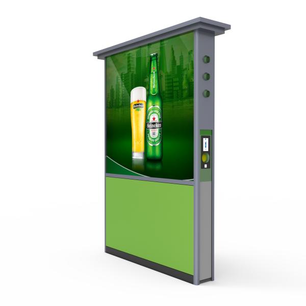 Commercial Supermarket  Blade Advertising Recycling Machine