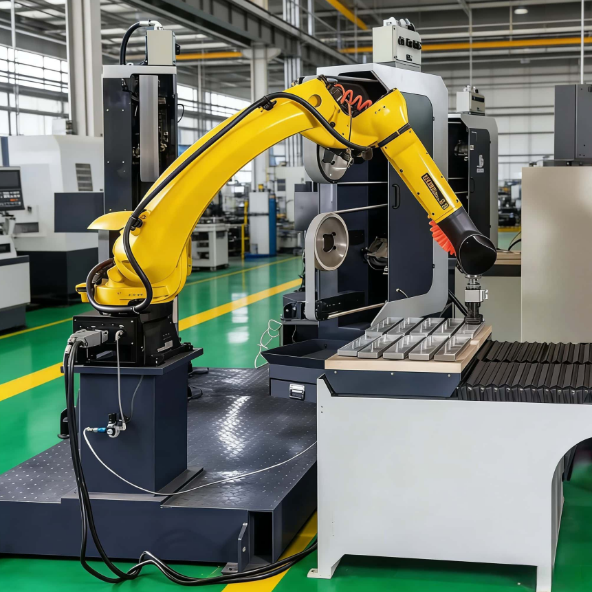 Customizable Hardware Castings Deburring Metal Finishing System Grinding Robotic Polishing Machine For Manufacturers