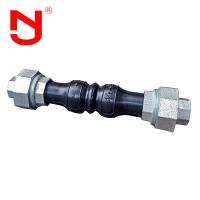 EPDM connecteur flexible en caoutchouc en acier inoxydable