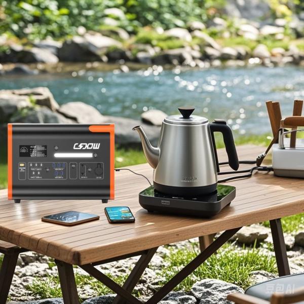 2200W Constant Power Can Drive 4000W Outdoor Camping Portable Battery Power Station