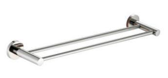 Double Towel Rail83709 -Polish& Round&Stainless steel 304&Bathroom Accessories&kitchen&Sanitary Harware