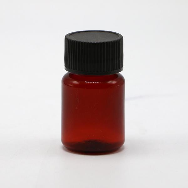 Bouteilles en plastique PET de 15 ml pour les récipients de pharmacie et les capsules de pilules