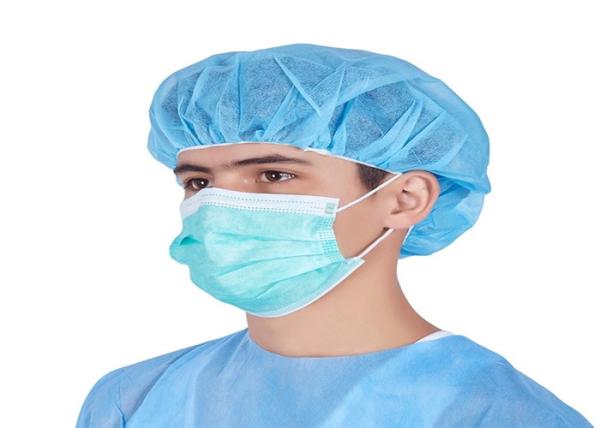 Multicolor Medical Protective Mask Non Woven Material Comfortable For User
