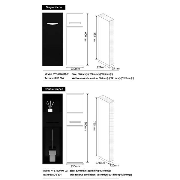25X300mm Chrome Surface Finishing Bathroom Toilet Support Grab Bar for Elderly Safety