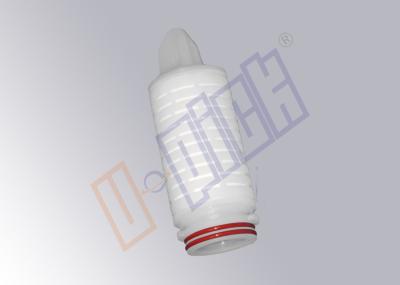 0.45 Micron Membrane Filter Cartridge Nylon 66 Material In Beer Production Process