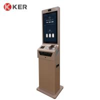Distributeur de cartes de pièce auto-test d'hôtel de 27 pouces dans le kiosque