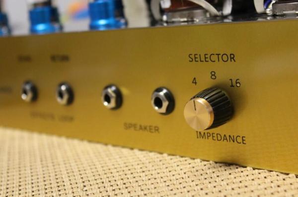 Custom Grand Style JCM800 Hand Wired All Tube Guitar Amplifier Head in Black Tolex with Ruby Tubes 50W