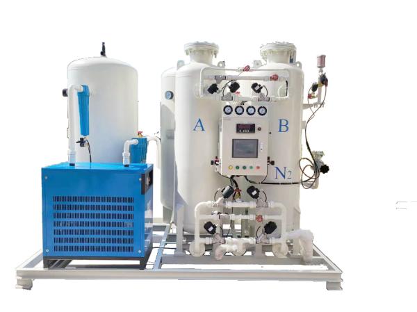 Provided Video Outgoing-Inspection PSA N2 Generator For Nitrogen Gas Plant On A Truck